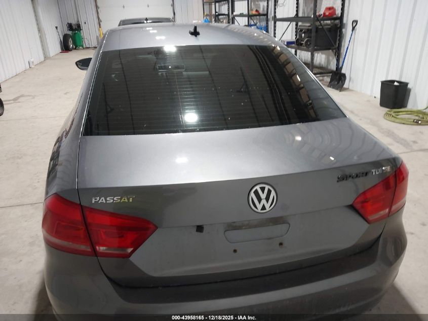 2012 Volkswagen Passat 2.0L Tdi Se VIN: 1VWBN7A31CC065127 Lot: 43958165