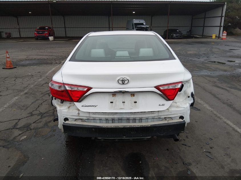 2015 Toyota Camry Le VIN: 4T1BF1FK8FU497138 Lot: 43958170