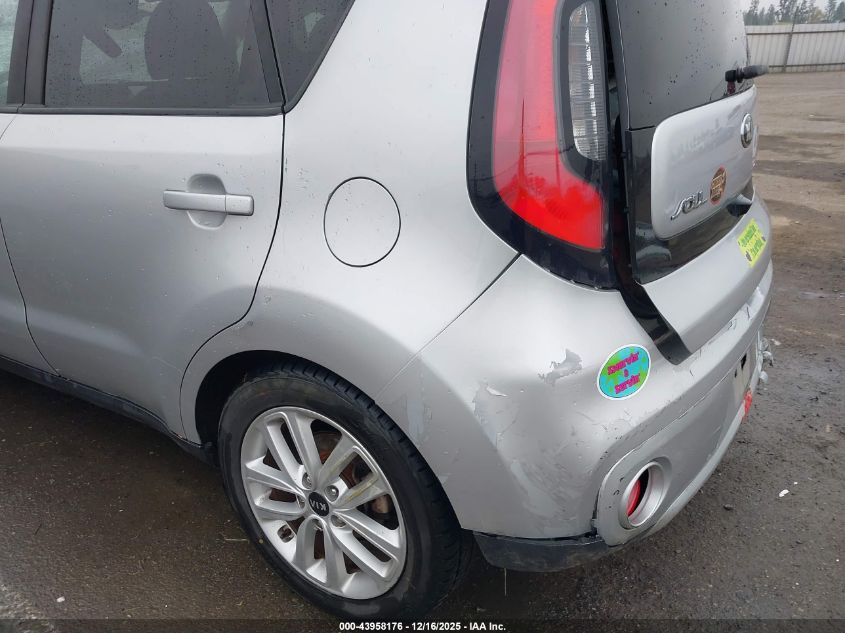 2017 Kia Soul + VIN: KNDJP3A55H7466280 Lot: 43958176