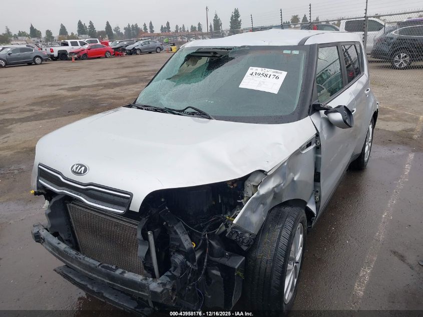 2017 Kia Soul + VIN: KNDJP3A55H7466280 Lot: 43958176