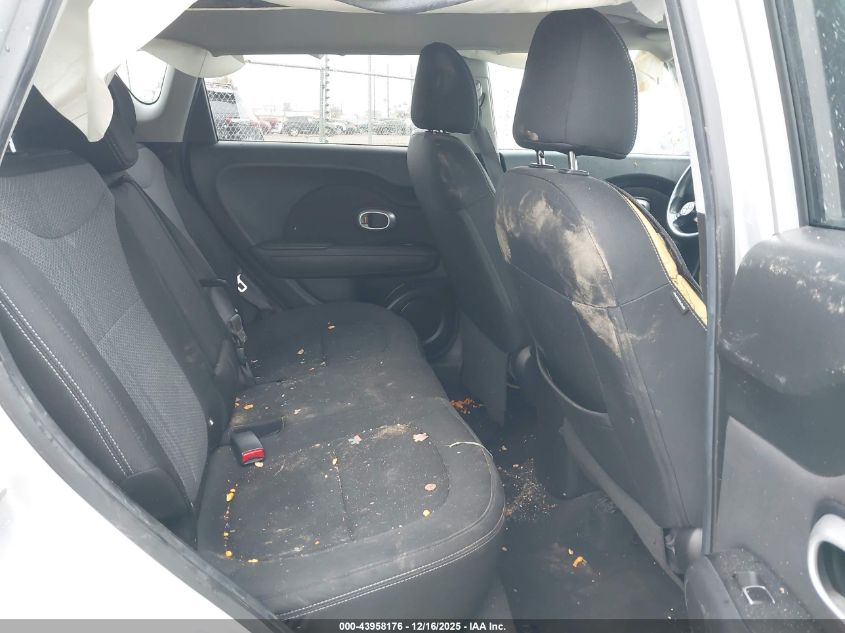 2017 Kia Soul + VIN: KNDJP3A55H7466280 Lot: 43958176