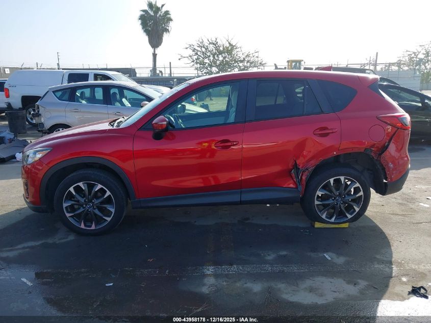 2016 Mazda Cx-5 Grand Touring VIN: JM3KE2DY5G0787857 Lot: 43958178
