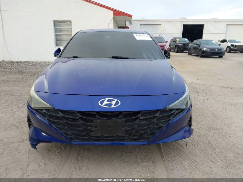 2021 Hyundai Elantra Sel VIN: KMHLM4AG0MU111078 Lot: 43958188