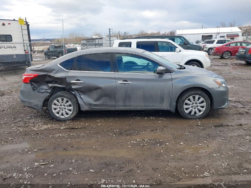 2017 Nissan Sentra S VIN: 3N1AB7AP9HY394475 Lot: 43958198