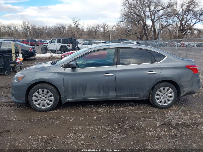 2017 Nissan Sentra S VIN: 3N1AB7AP9HY394475 Lot: 43958198