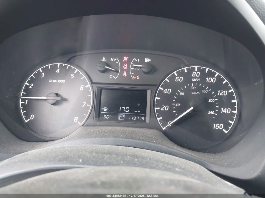 2017 Nissan Sentra S VIN: 3N1AB7AP9HY394475 Lot: 43958198