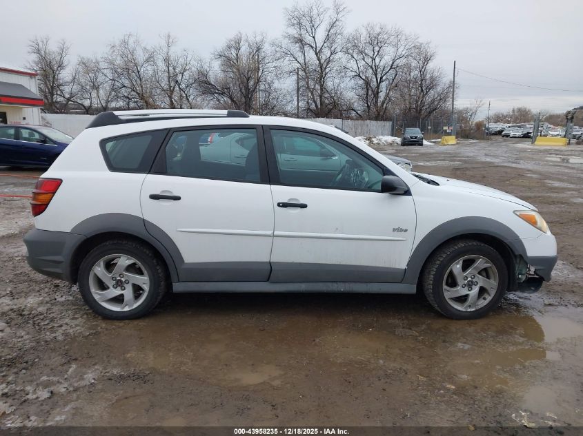 2008 Pontiac Vibe VIN: 5Y2SL65868Z400508 Lot: 43958235