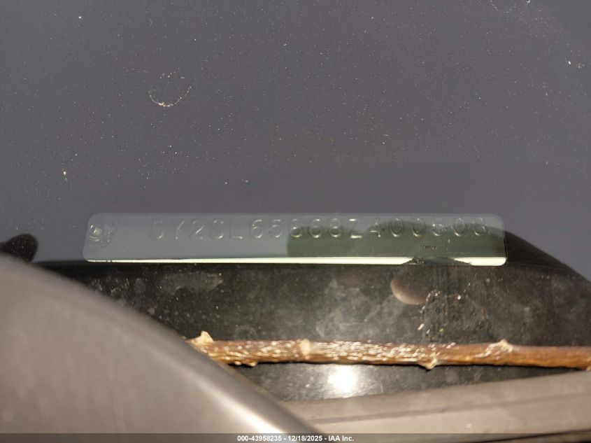 2008 Pontiac Vibe VIN: 5Y2SL65868Z400508 Lot: 43958235