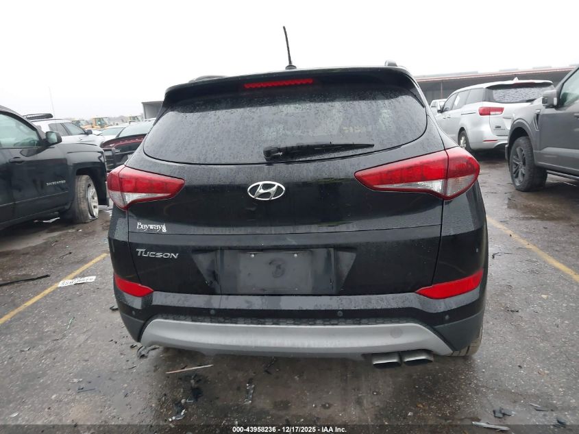 2017 Hyundai Tucson Value VIN: KM8J33A20HU566446 Lot: 43958236