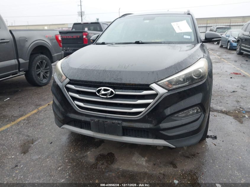 2017 Hyundai Tucson Value VIN: KM8J33A20HU566446 Lot: 43958236