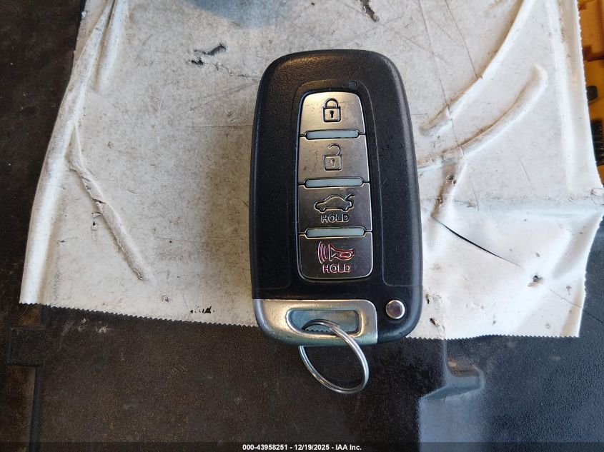 2011 Hyundai Sonata Limited VIN: 5NPEC4AC7BH010186 Lot: 43958251