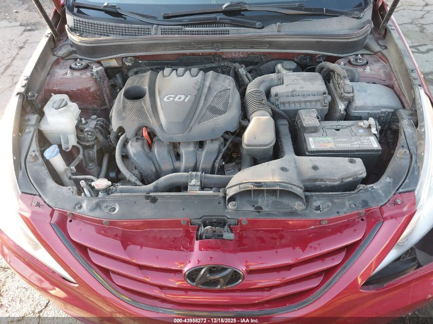 2013 Hyundai Sonata Gls VIN: 5NPEB4ACXDH711519 Lot: 43958272