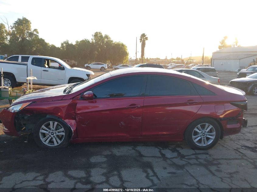 2013 Hyundai Sonata Gls VIN: 5NPEB4ACXDH711519 Lot: 43958272