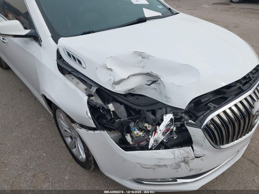 2016 Buick Lacrosse Leather VIN: 1G4GB5G37GF137607 Lot: 43958274