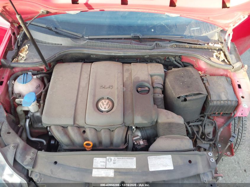 2012 Volkswagen Golf 2.5L 4-Door VIN: WVWDB7AJ9CW232139 Lot: 43958286