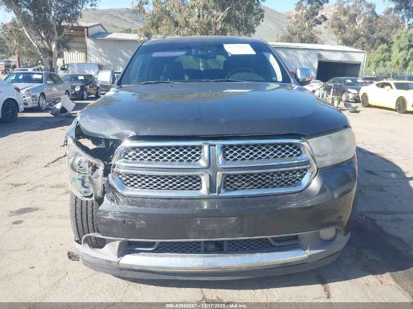 2011 Dodge Durango Citadel VIN: 1D4RD5GG8BC599987 Lot: 43958287