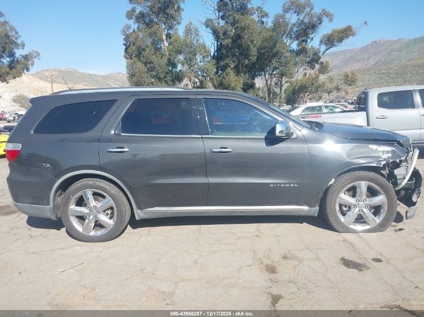 2011 Dodge Durango Citadel VIN: 1D4RD5GG8BC599987 Lot: 43958287