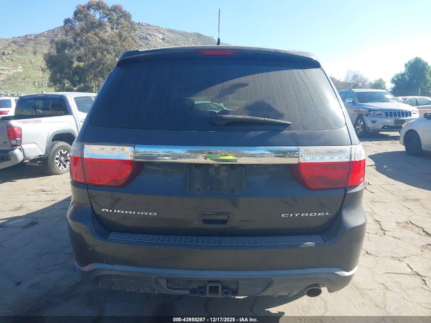 2011 Dodge Durango Citadel VIN: 1D4RD5GG8BC599987 Lot: 43958287