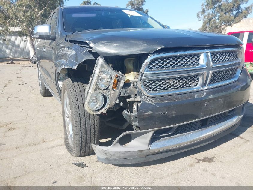 2011 Dodge Durango Citadel VIN: 1D4RD5GG8BC599987 Lot: 43958287