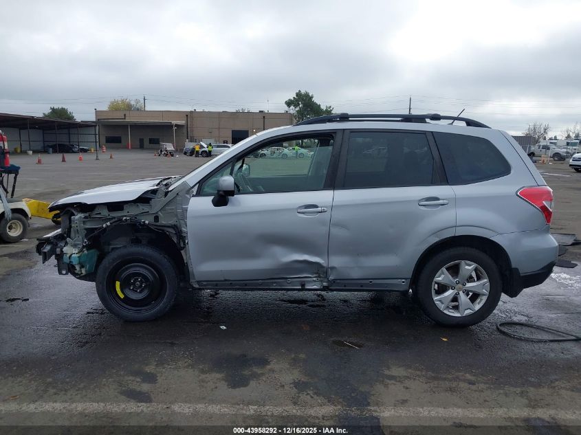 2015 Subaru Forester 2.5I Premium VIN: JF2SJADCXFH595936 Lot: 43958292