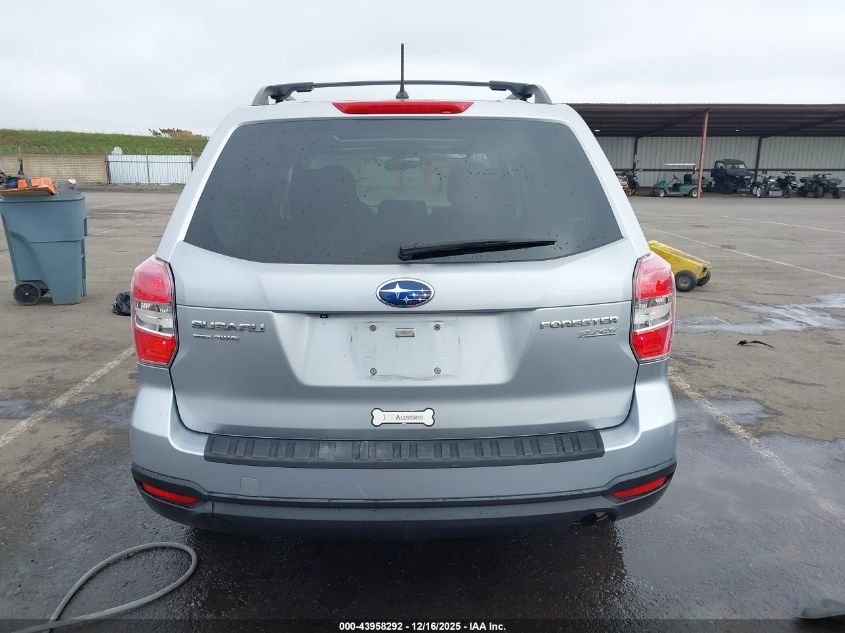 2015 Subaru Forester 2.5I Premium VIN: JF2SJADCXFH595936 Lot: 43958292