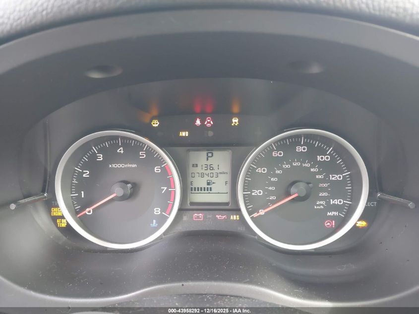 2015 Subaru Forester 2.5I Premium VIN: JF2SJADCXFH595936 Lot: 43958292