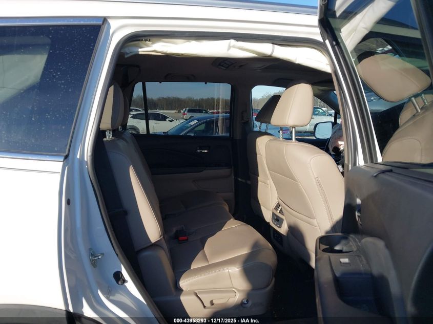 2016 Honda Pilot Touring VIN: 5FNYF6H93GB077562 Lot: 43958293