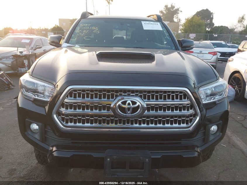 2017 Toyota Tacoma Trd Sport VIN: 5TFCZ5AN0HX093213 Lot: 43958294