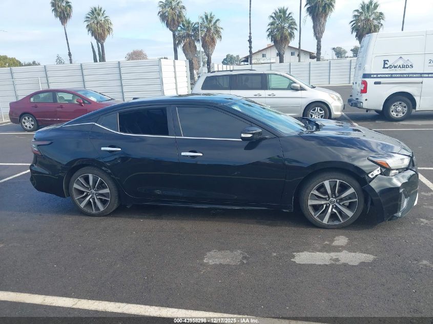 2020 Nissan Maxima Sv Xtronic Cvt VIN: 1N4AA6CV9LC369623 Lot: 43958298