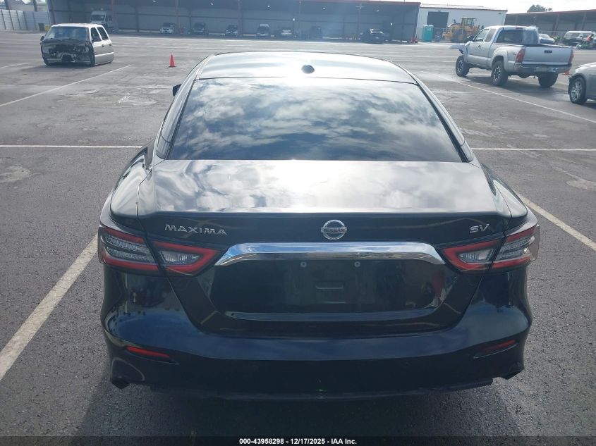 2020 Nissan Maxima Sv Xtronic Cvt VIN: 1N4AA6CV9LC369623 Lot: 43958298