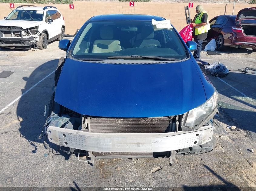 2013 Honda Civic Ex VIN: 19XFB2F85DE260498 Lot: 43958299