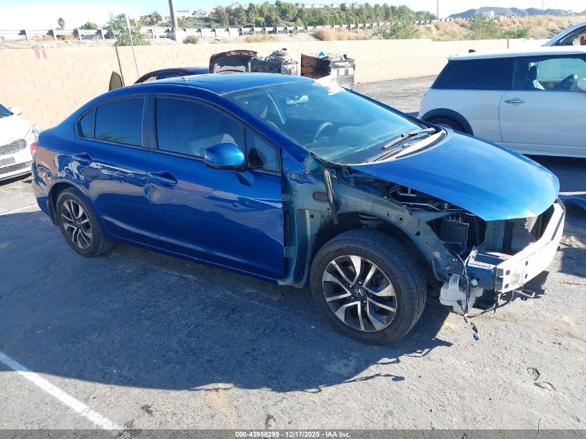 2013 Honda Civic Ex VIN: 19XFB2F85DE260498 Lot: 43958299