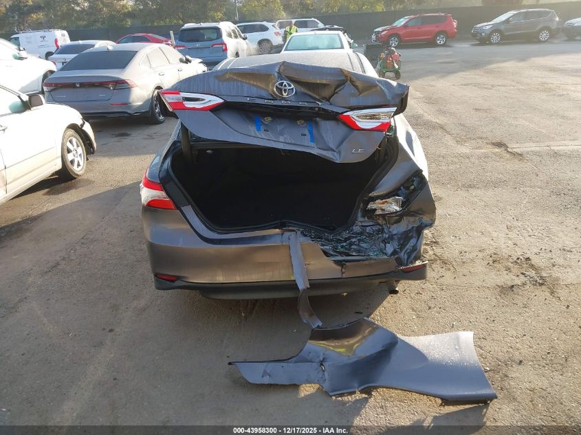 2019 Toyota Camry Le VIN: 4T1B11HK8KU826054 Lot: 43958300
