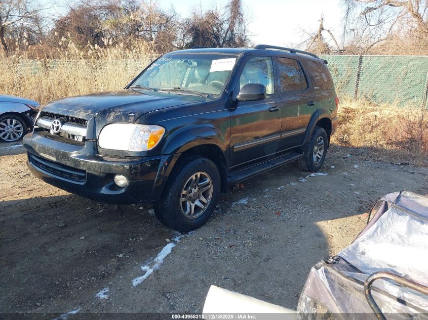 5TDBT48A85S250580 2005 TOYOTA SEQUOIA photo no. 2