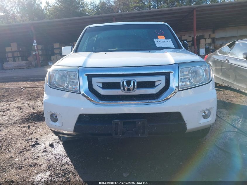 2011 Honda Pilot Ex-L VIN: 5FNYF3H52BB052687 Lot: 43958317