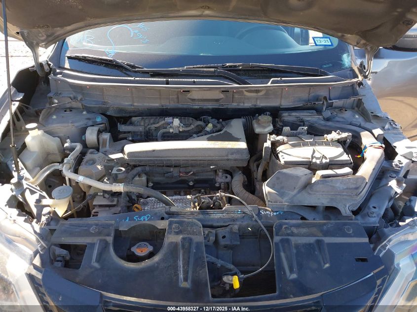 2017 Nissan Rogue Sv VIN: KNMAT2MT5HP547067 Lot: 43958327