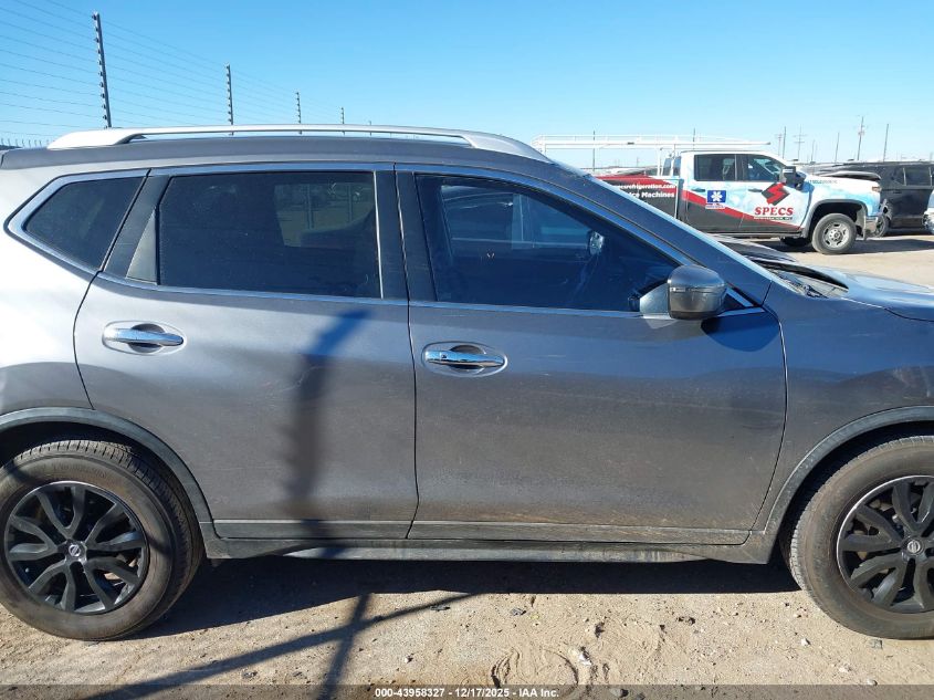 2017 Nissan Rogue Sv VIN: KNMAT2MT5HP547067 Lot: 43958327
