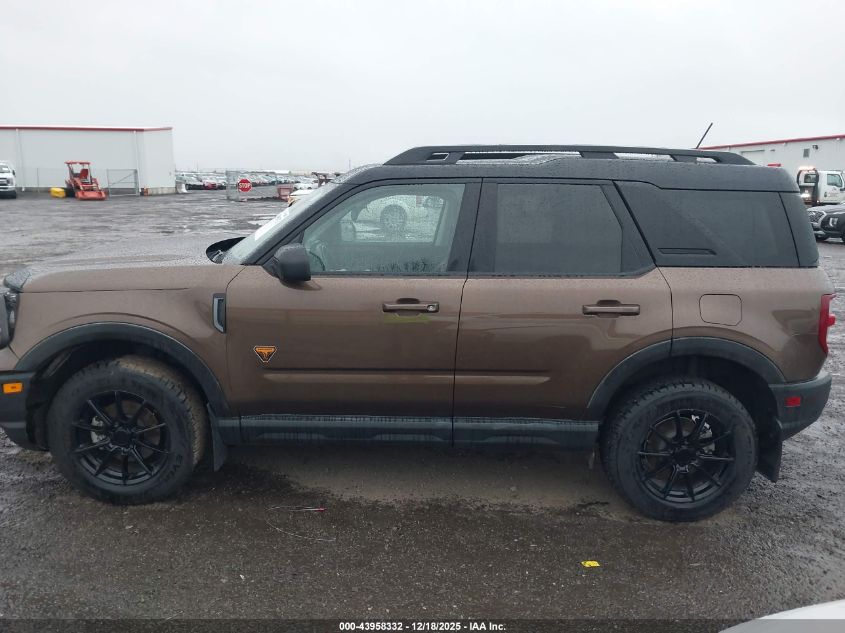 2022 Ford Bronco Sport Badlands VIN: 3FMCR9D91NRD68531 Lot: 43958332