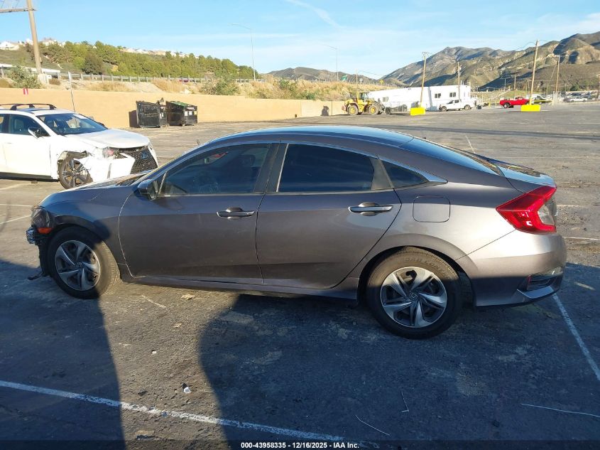 2021 Honda Civic Lx VIN: 2HGFC2F67MH549156 Lot: 43958335