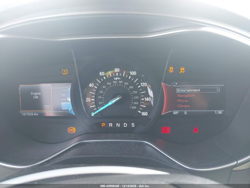 2016 Ford Fusion Se VIN: 3FA6P0H97GR384738 Lot: 43958346