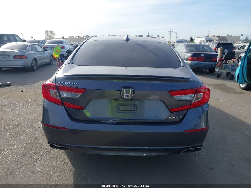 2018 Honda Accord Sport VIN: 1HGCV1F3XJA079017 Lot: 43958357