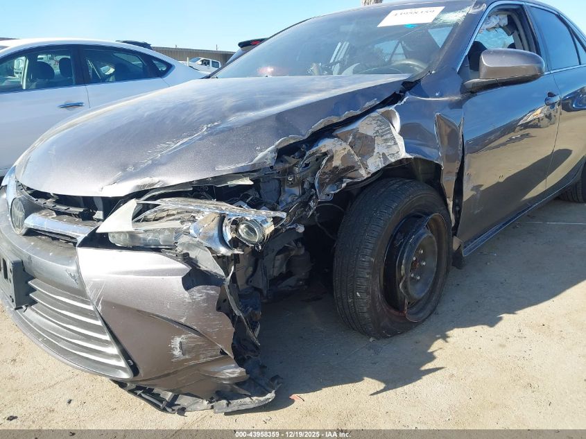 2016 Toyota Camry Le VIN: 4T4BF1FK2GR541240 Lot: 43958359