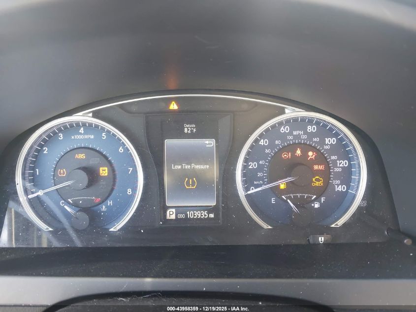 2016 Toyota Camry Le VIN: 4T4BF1FK2GR541240 Lot: 43958359