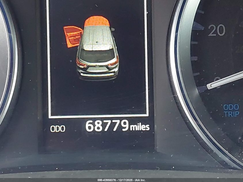 2019 Toyota Highlander Xle VIN: 5TDJZRFH3KS968265 Lot: 43958376