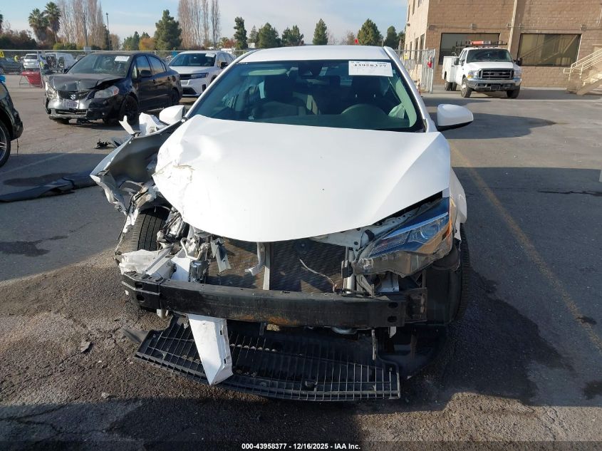 2019 Toyota Corolla Le VIN: 2T1BURHE5KC234029 Lot: 43958377