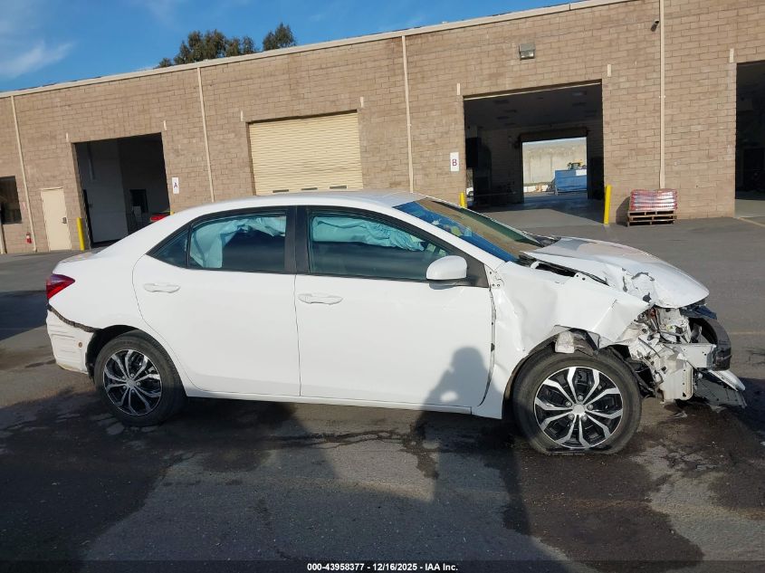 2019 Toyota Corolla Le VIN: 2T1BURHE5KC234029 Lot: 43958377