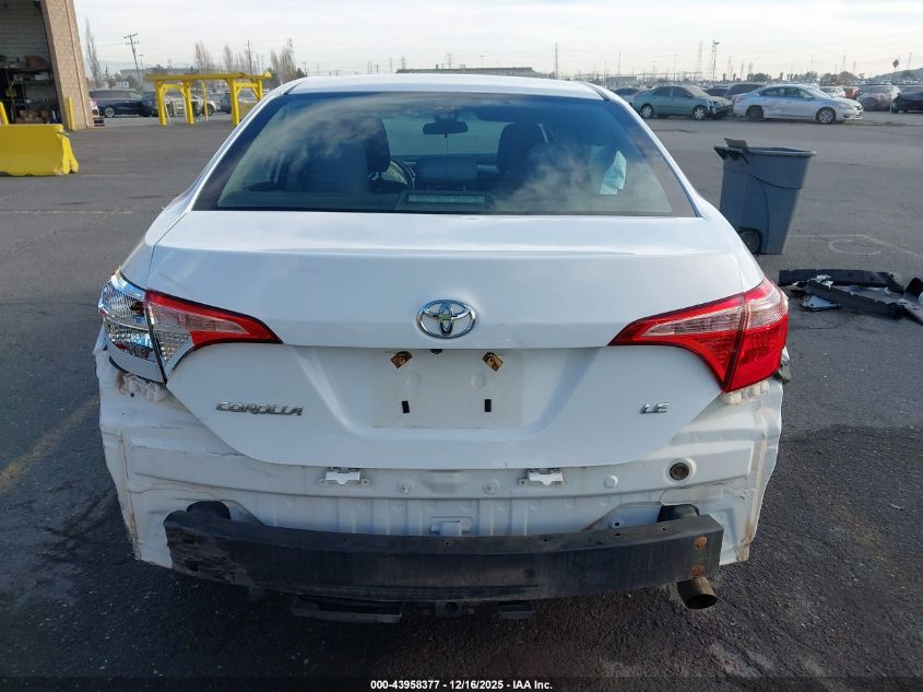 2019 Toyota Corolla Le VIN: 2T1BURHE5KC234029 Lot: 43958377
