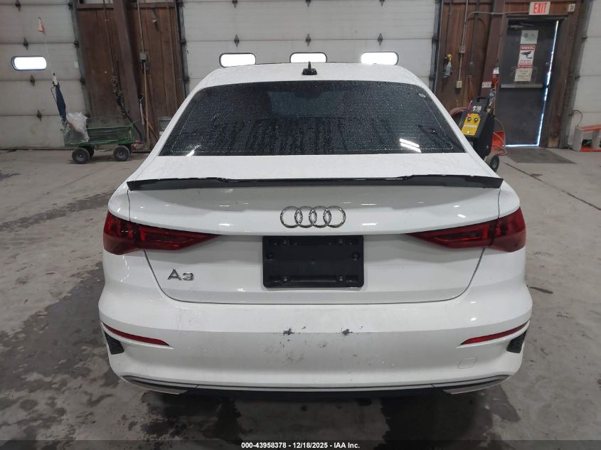 2022 Audi A3 Premium 40 Tfsi Front-Wheel Drive S Tronic VIN: WAUAUDGY2NA033558 Lot: 43958378