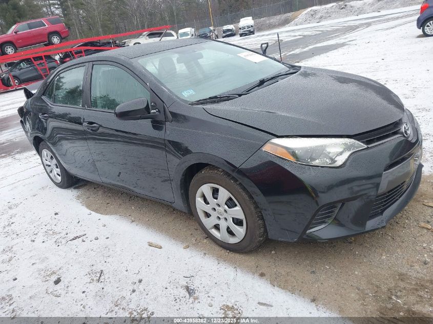 2015 Toyota Corolla Le