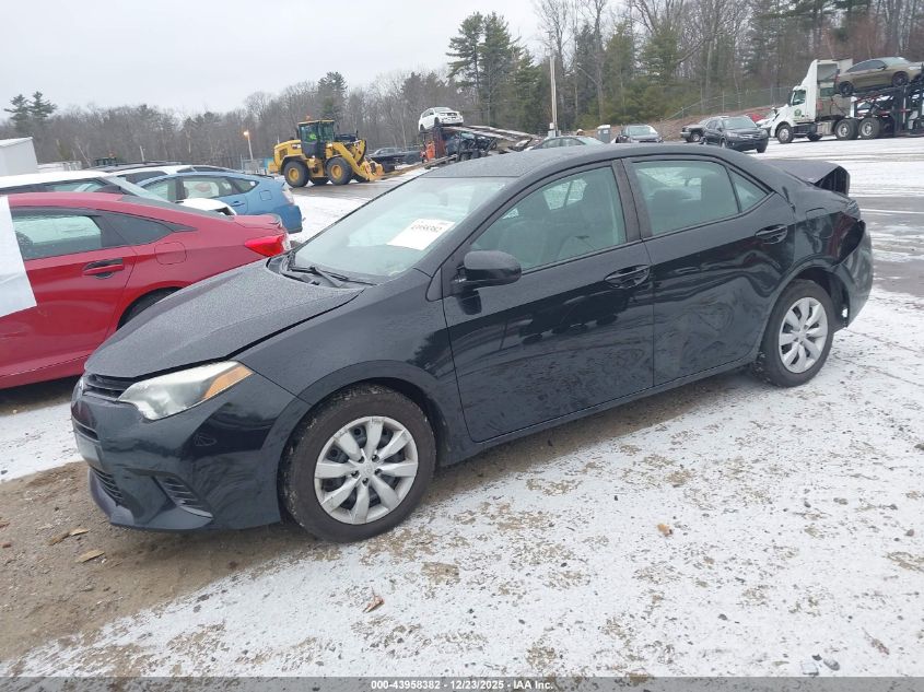 2015 Toyota Corolla Le
